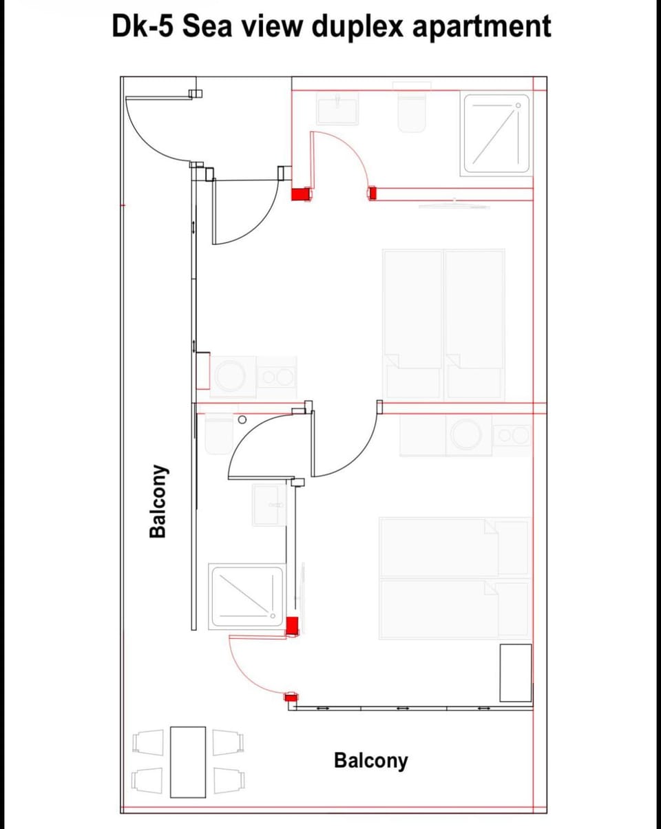 Dk-5 Sea view duplex apartments Apartment in Decentralized Administration of Macedonia and Thrace