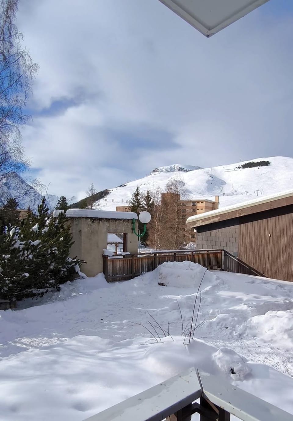 Day, Winter, Mountain view