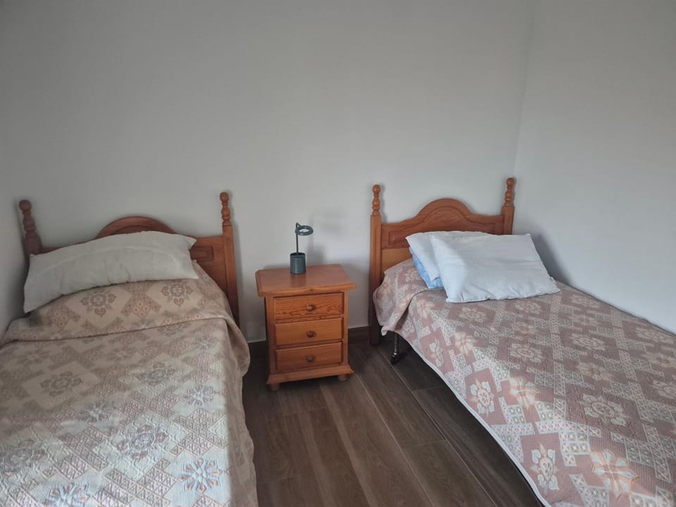 Property building, Living room, Bedroom