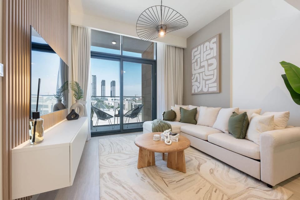 StayShort - Bright Meydan 1BR in Azizi Riviera Apartment in Dubai