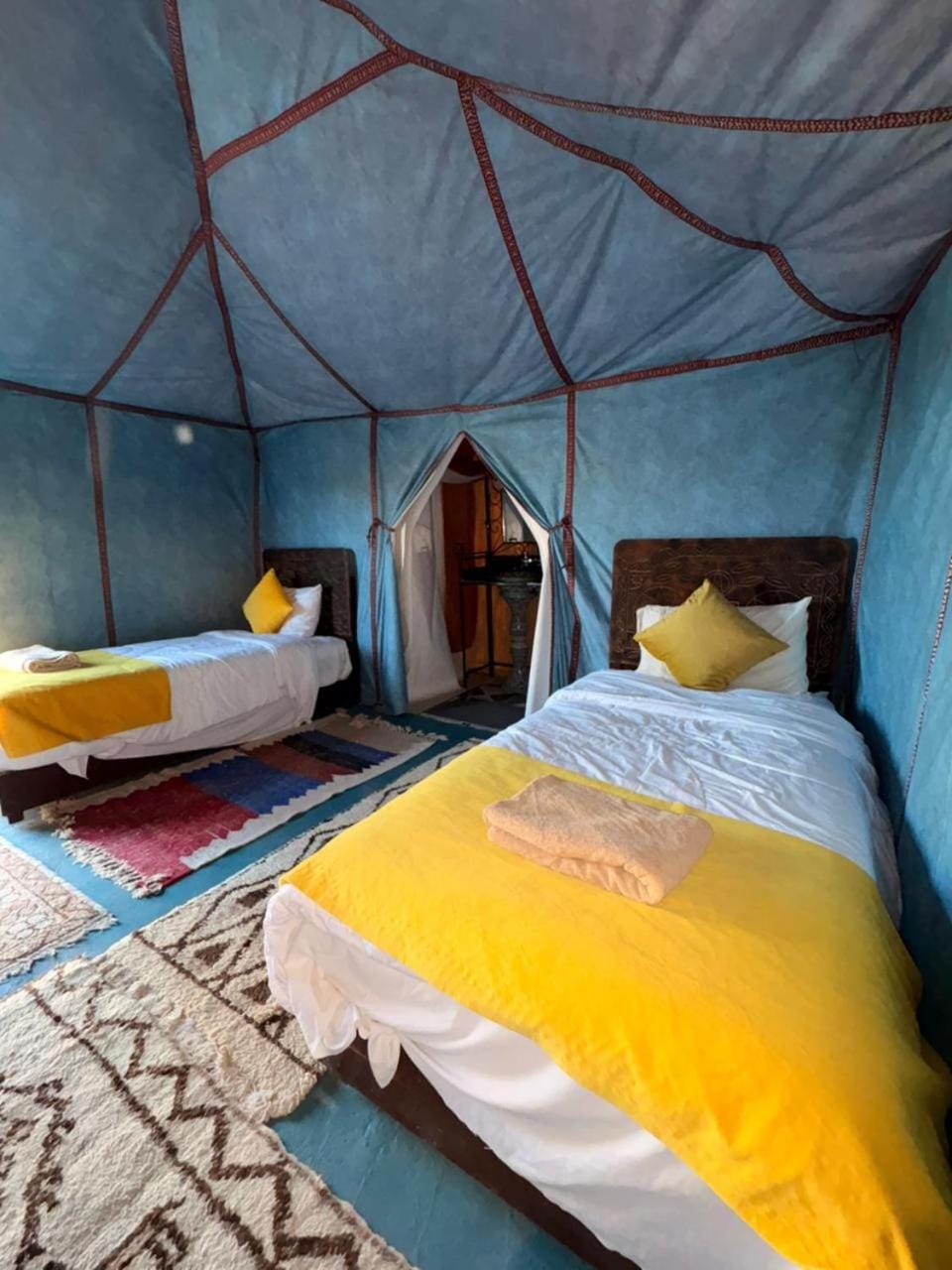 Overnight Luxury Desert Camp Luxury tent in Morocco