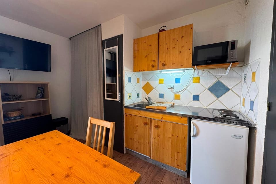 Studio 16m - Balcon - Wifi - Risoul Le Villaret Apartment in Provence-Alpes-Côte d'Azur