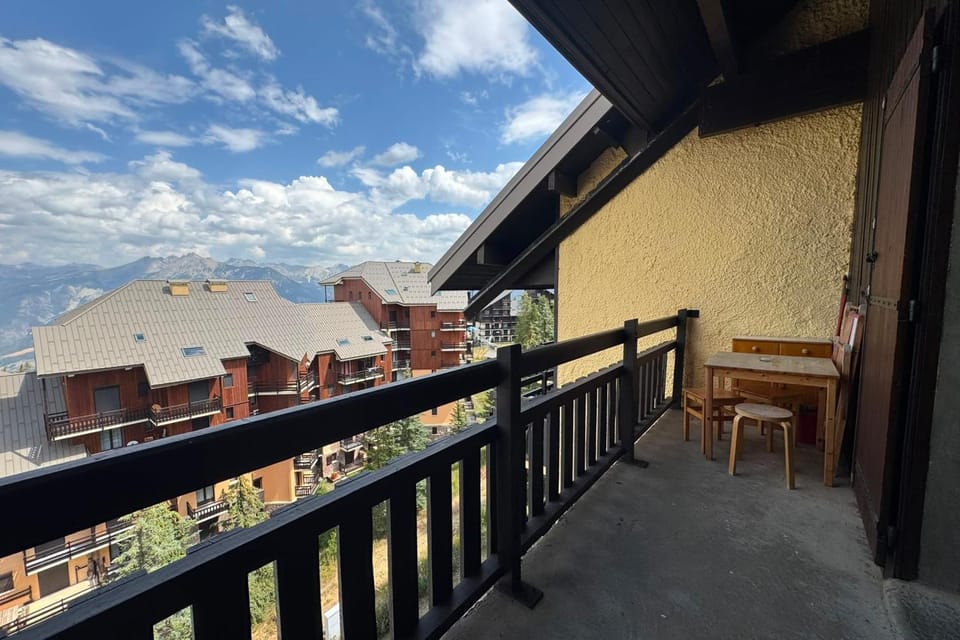 Studio 16m - Balcon - Wifi - Risoul Le Villaret Apartment in Provence-Alpes-Côte d'Azur