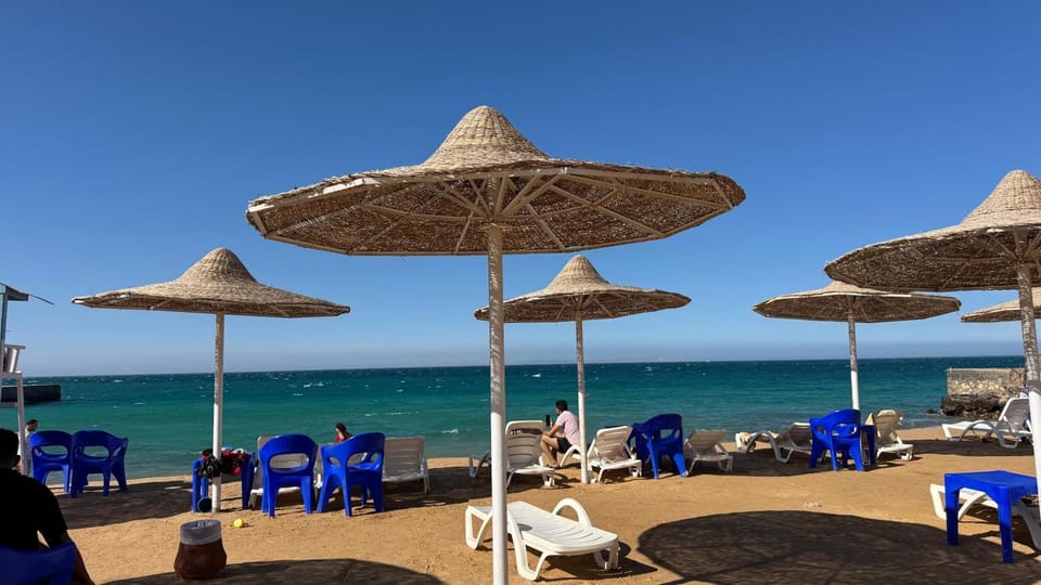 Peaceful sea-view apartment at Juliana Beach Resort Apartment in Hurghada