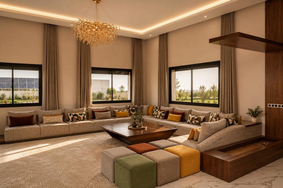 Living room, Seating area