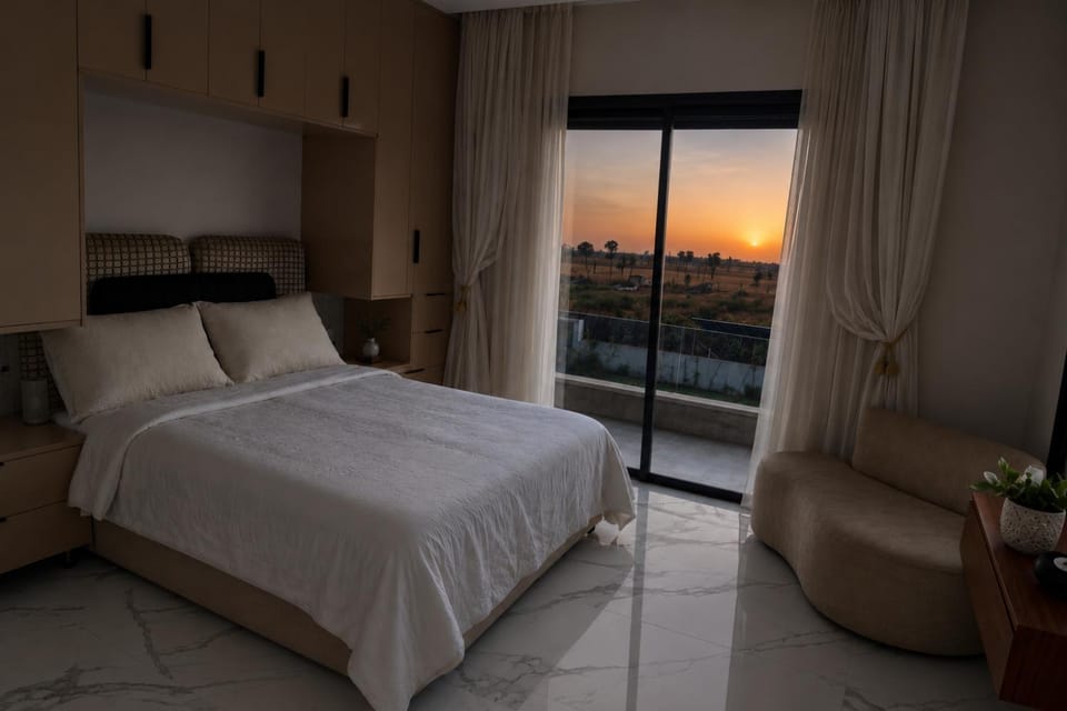 Bed, Sunset