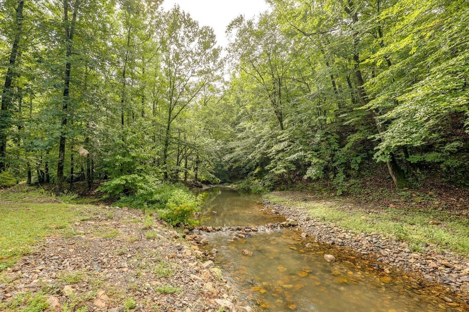 Great for Families! Wolf pen Gap ATV Base on Creek House in Arkansas