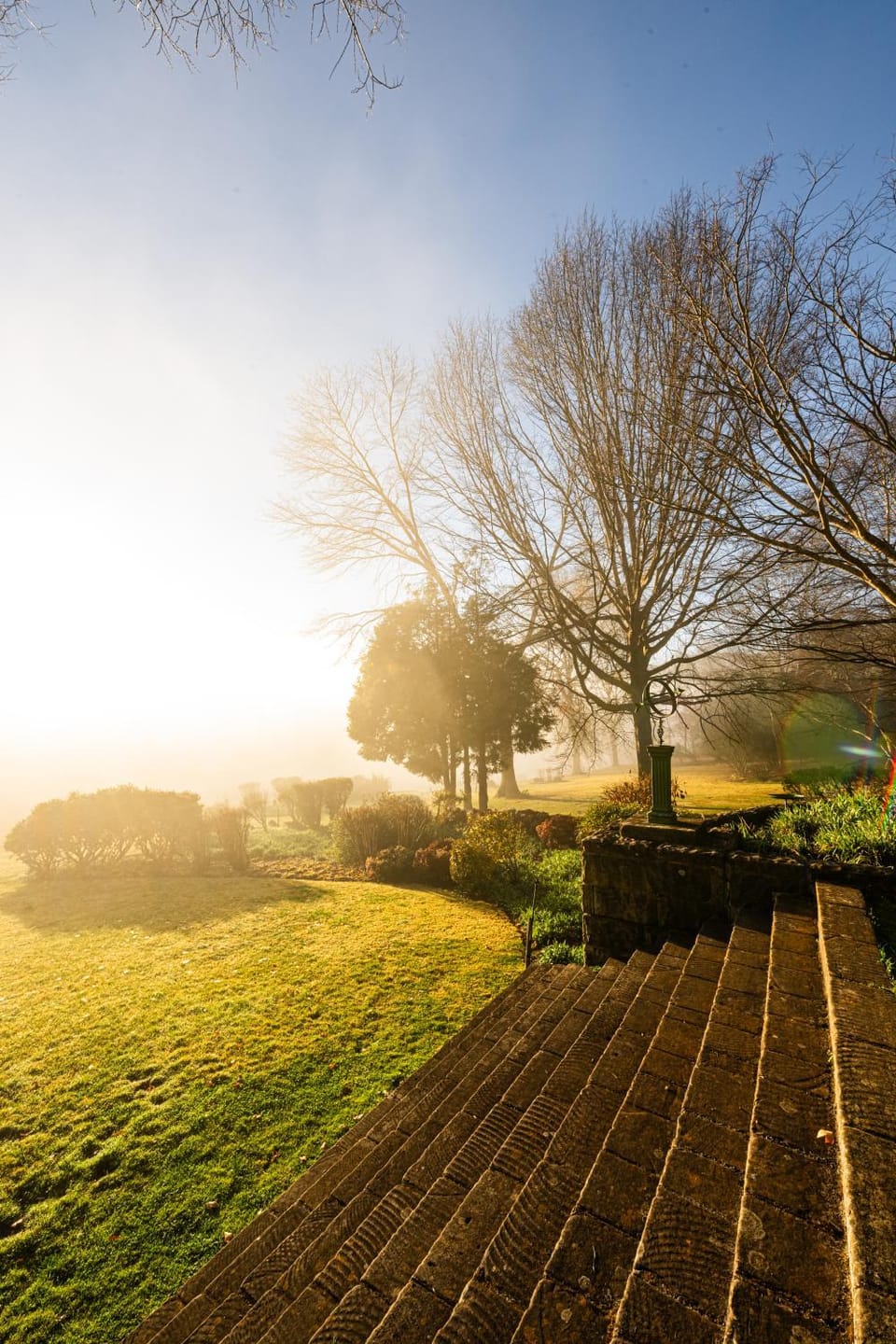 Garden view, Sunrise, Sunset