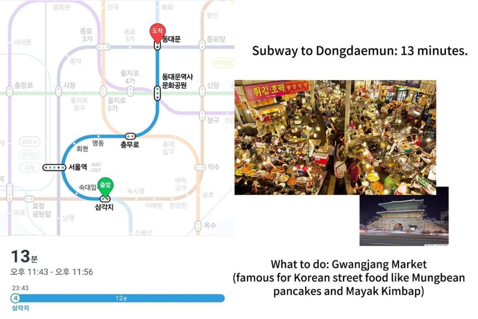 1 minute to Samgakji area, 2 rooms, 3 beds, Myeongdong, Hongdae, Itaewon, Seoul Station, maximum 4 people, HYBE, airport bus Apartment in Seoul