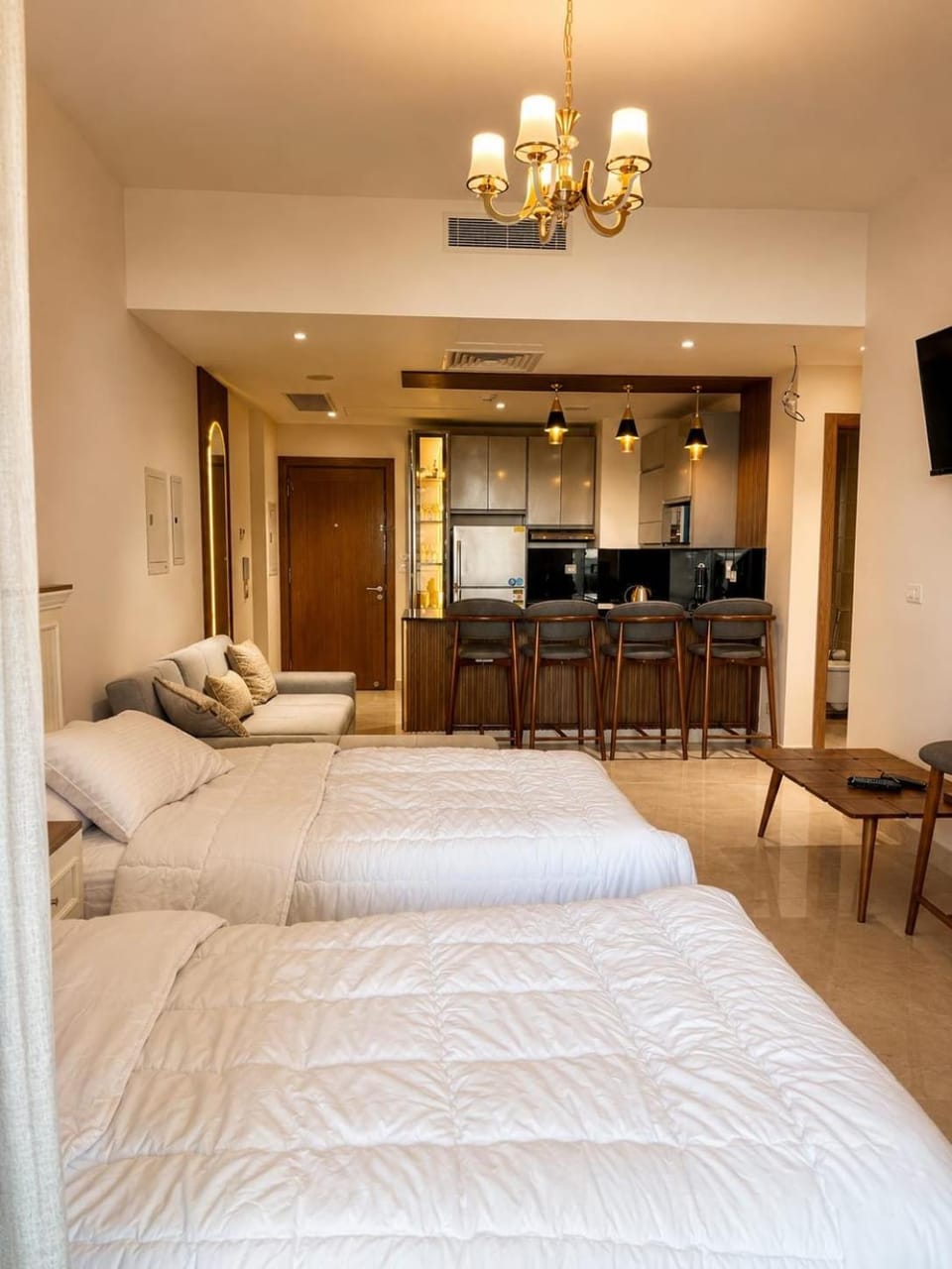 Signature 1BR 9th Floor New Tower A lAlamein Apartment in Egypt