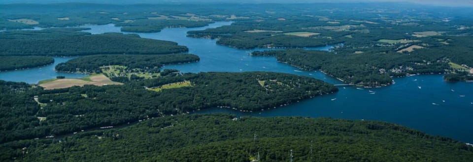 Natural landscape, Bird's eye view, Lake view