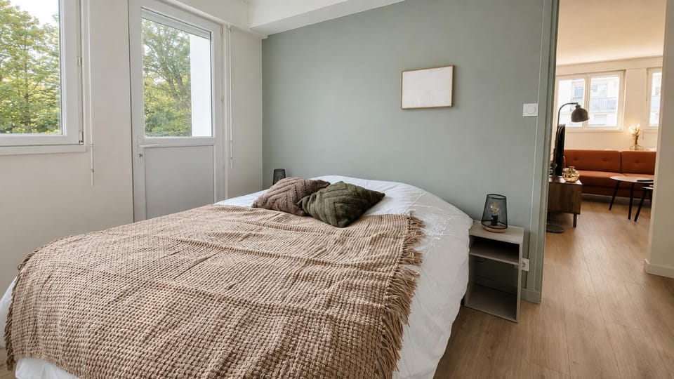 Bed, Photo of the whole room, Bedroom