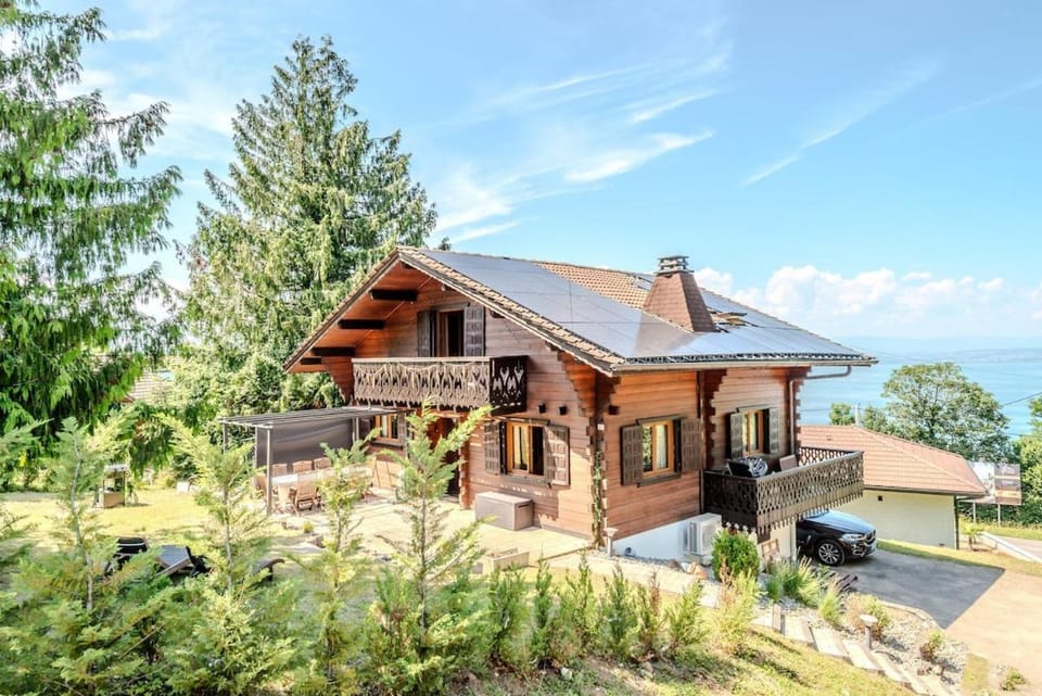 Cozy studio in a chalet Netflix Parking Apartment in Évian-les-Bains