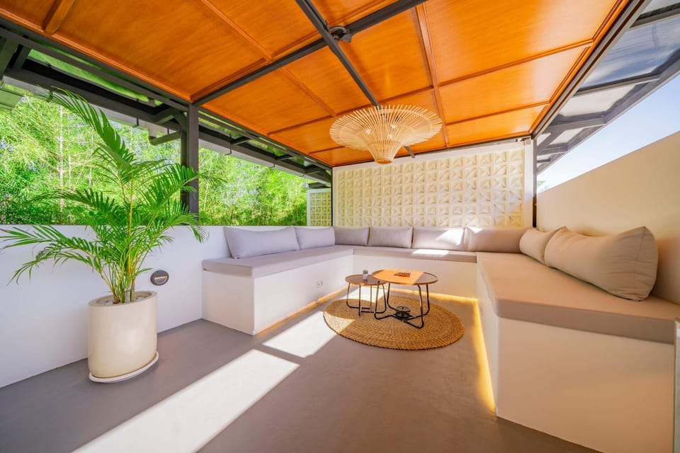 Villa with pool, BBQ & rooftop jungle views Greenforest Villa 2 by TROPICALLY Villa in North Kuta