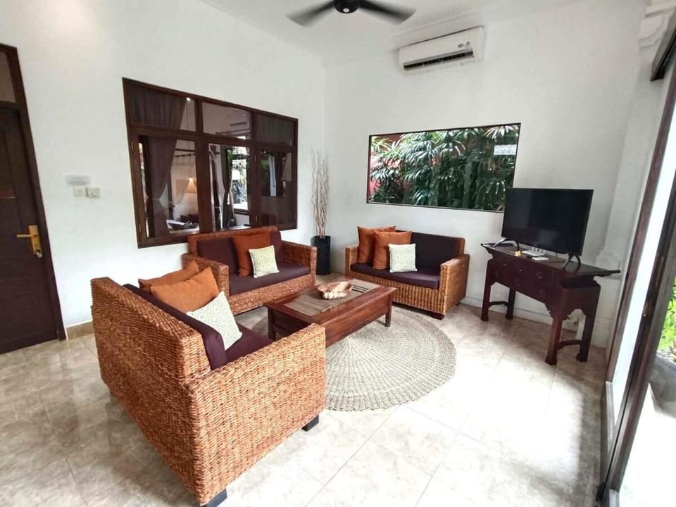 Living room, air conditioner