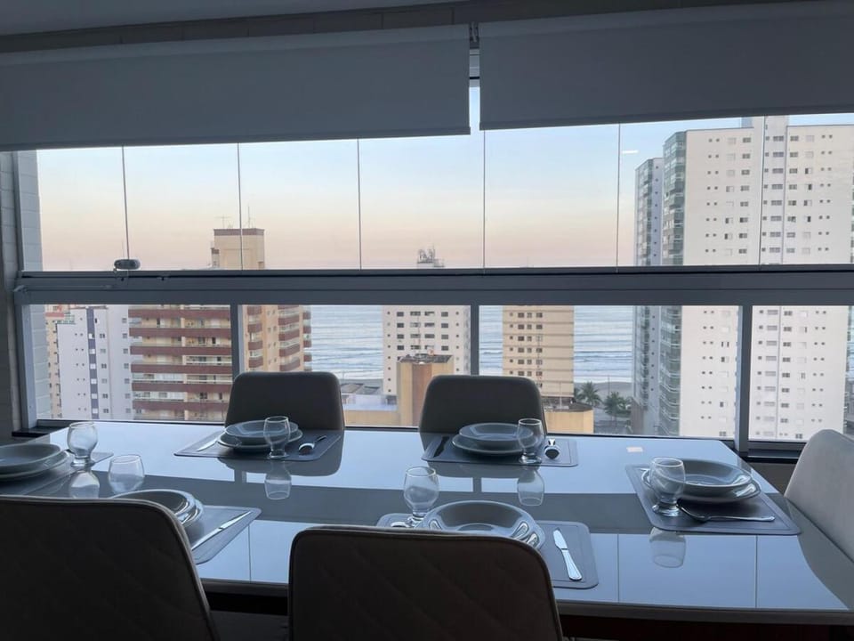 Duplex Penthouse Sea View Air Conditioning Apartment in State of São Paulo