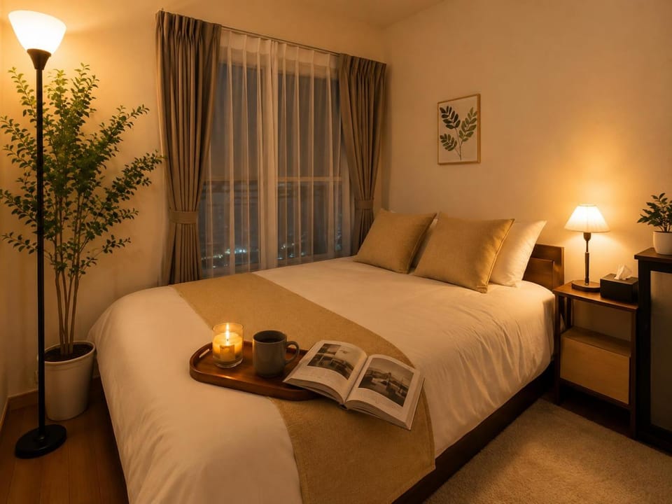 Bed, Bedroom