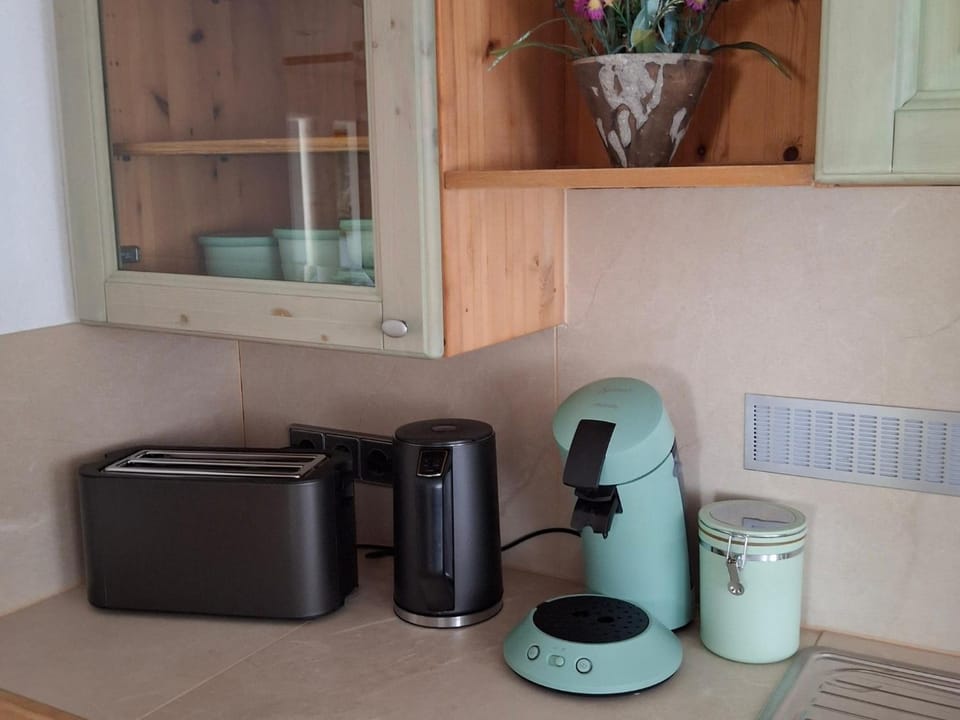 Coffee/tea facilities, Kitchen or kitchenette, toaster