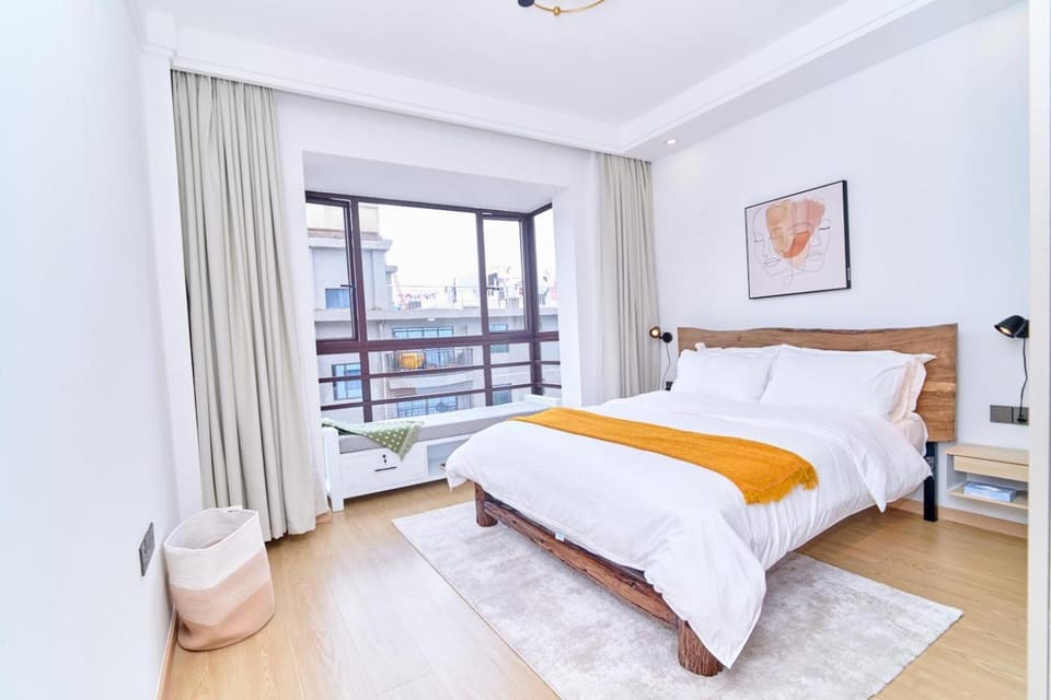 celestial comfort apartments with ample parking space, swimming pool, modern equipped gym, and amazing city views Apartment in Nairobi County