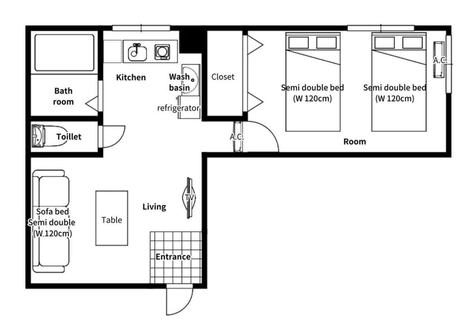 Osaka Namba South Apartment 2 Apartment in Osaka