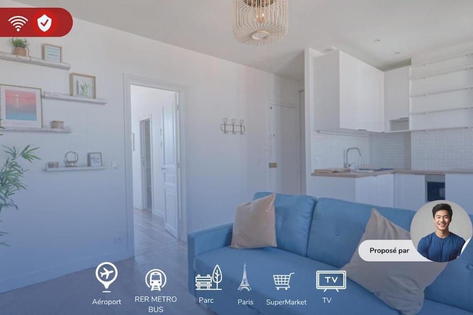 VB Vitry Vibes vers Paris Disney Apartment in Vitry-sur-Seine