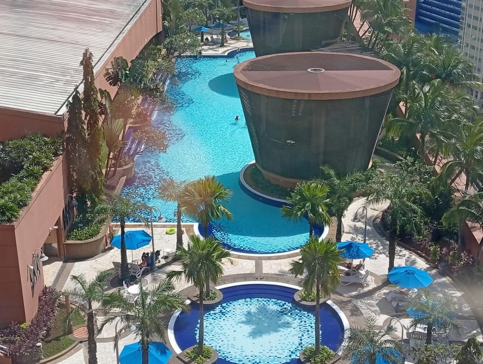 Pool view, Swimming pool