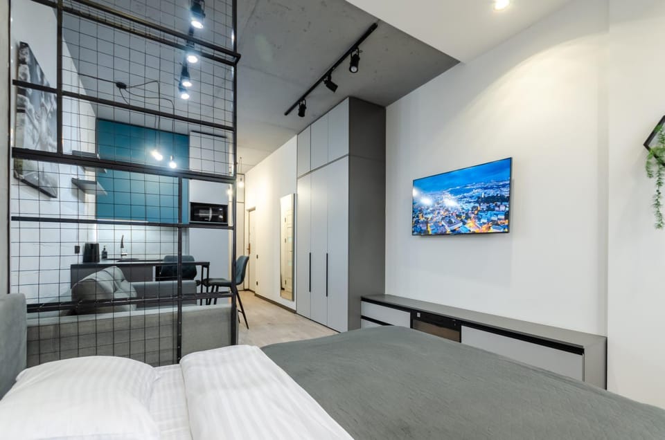 Bed, TV and multimedia