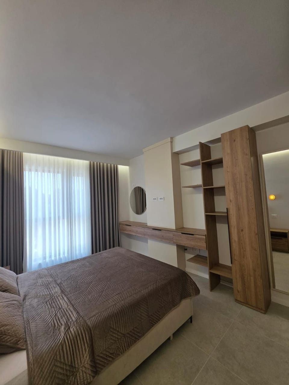 Bed, Photo of the whole room, Bedroom, wardrobe