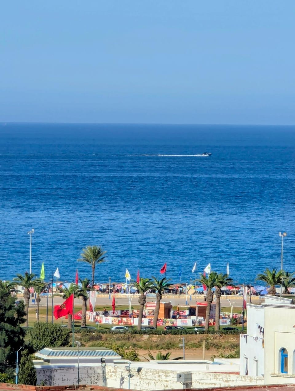 Bird's eye view, Sea view
