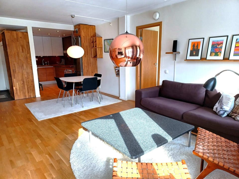 Central 2BR with Sauna & Balcony Apartment in Sweden