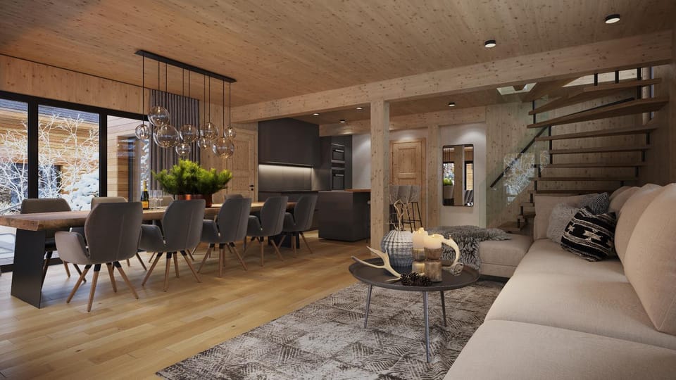 Living room, Dining area