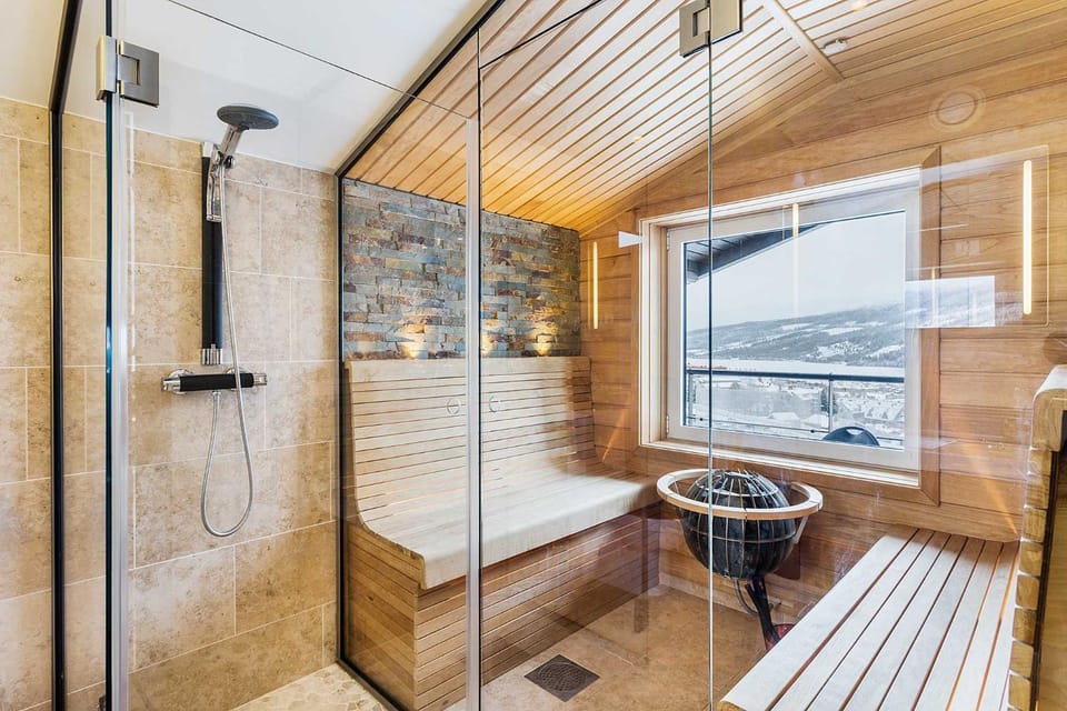 4BR Apartment with Sauna & 2 Balconies Apartment in Sweden