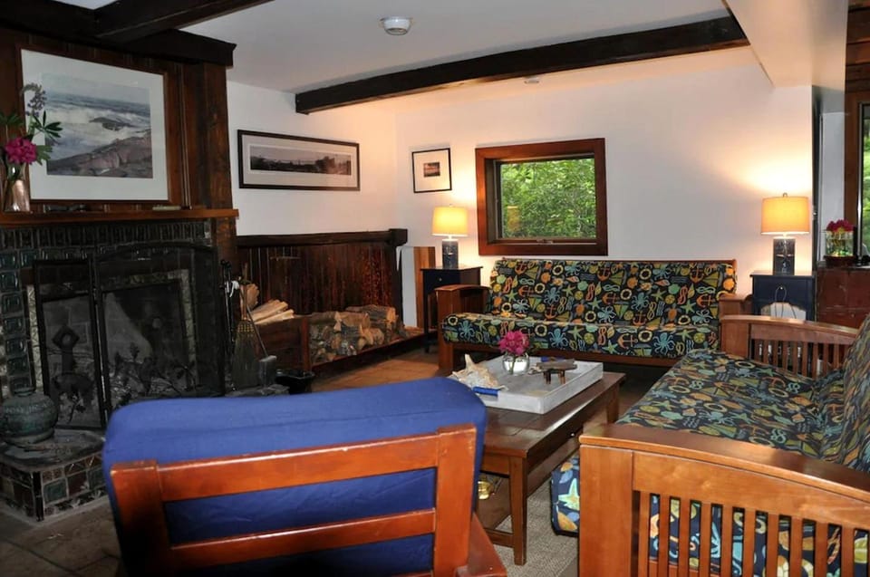 Majestic Maine Vacation Rental with a Private Beach House in Sandy Point