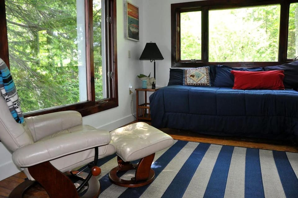 Majestic Maine Vacation Rental with a Private Beach House in Sandy Point