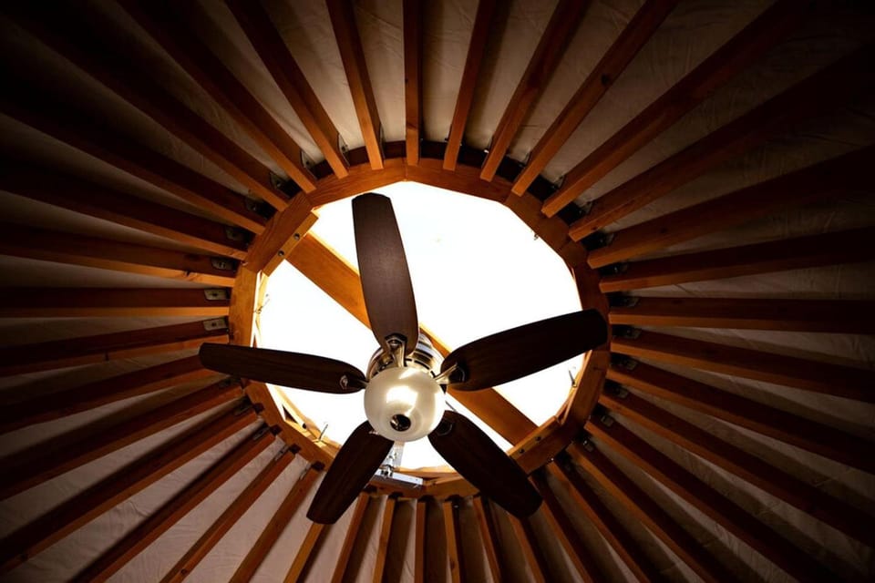 Tranquil Beach Getaways in Stockton Springs, in Yurt Rentals Nestled Along the Maine Coast House in Stockton-Springs