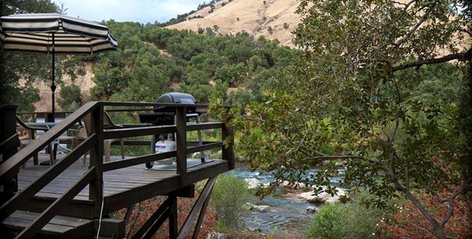 Riverfront Cabins for Rent on the American River in Sacramento Cabin in Coloma