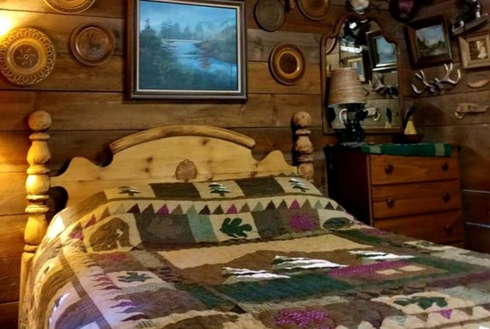 Waterfront Cabin Rental for a Peaceful Lake Getaway in Denmark, Maine Cabin in Brownfield