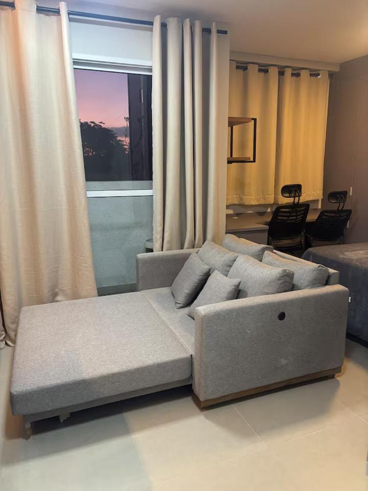 Bed, Living room, Photo of the whole room