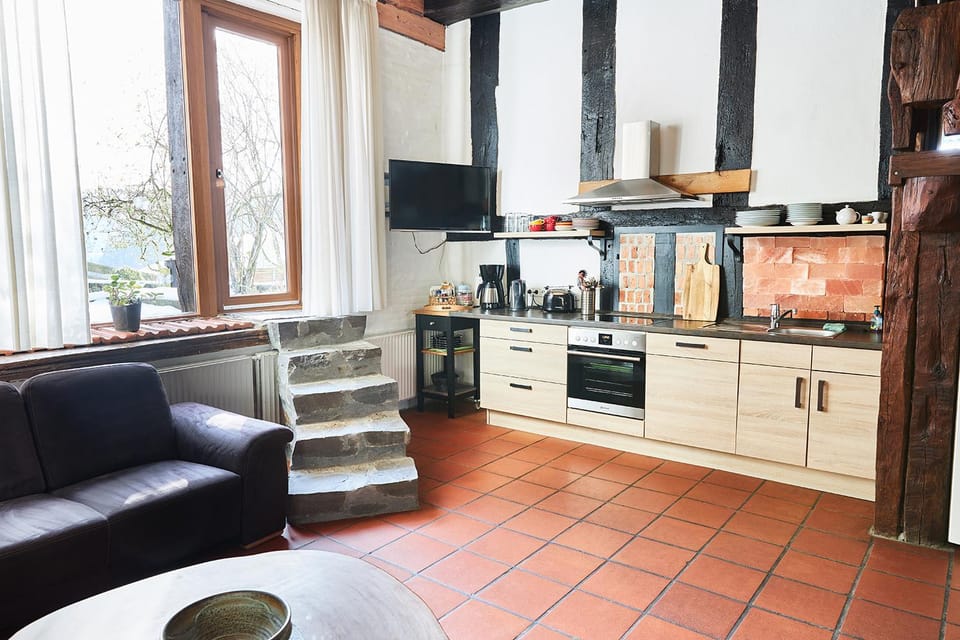 Balcony/Terrace, Kitchen or kitchenette, Seating area