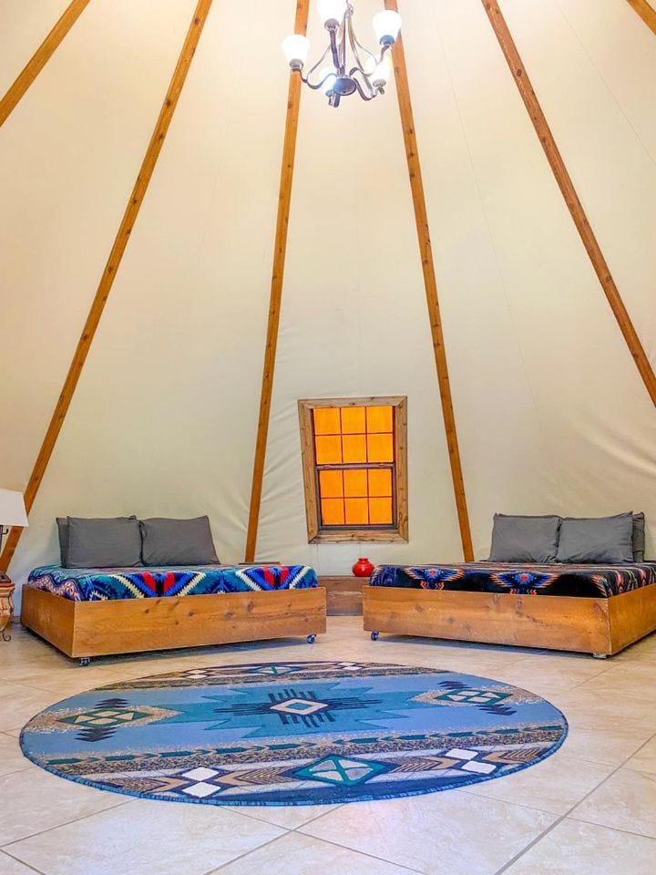 Texas Teepee Perfect for a Weekend Adventure in Geronimo, Texas! House in Seguin