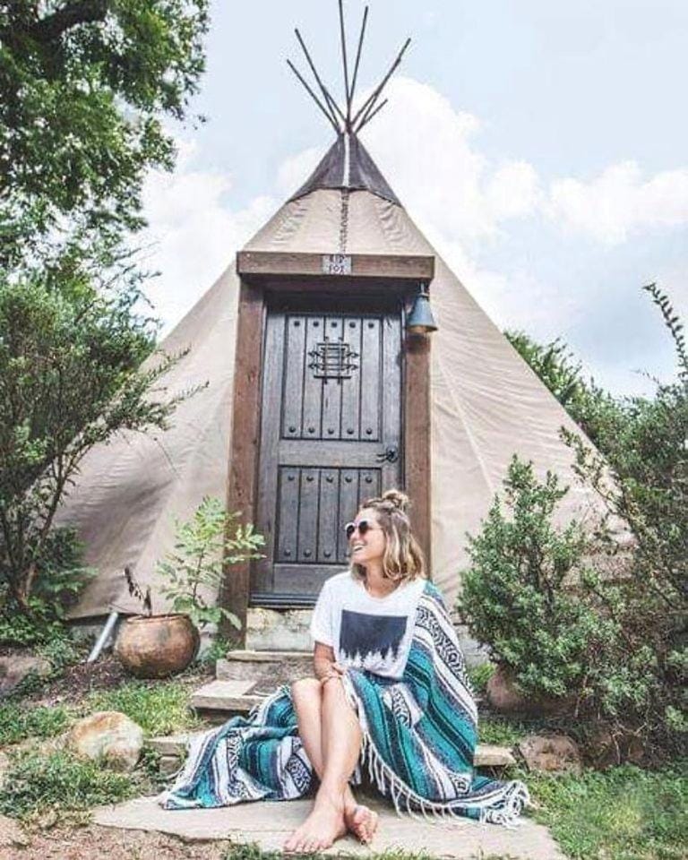 Texas Teepee Perfect for a Weekend Adventure in Geronimo, Texas! House in Seguin
