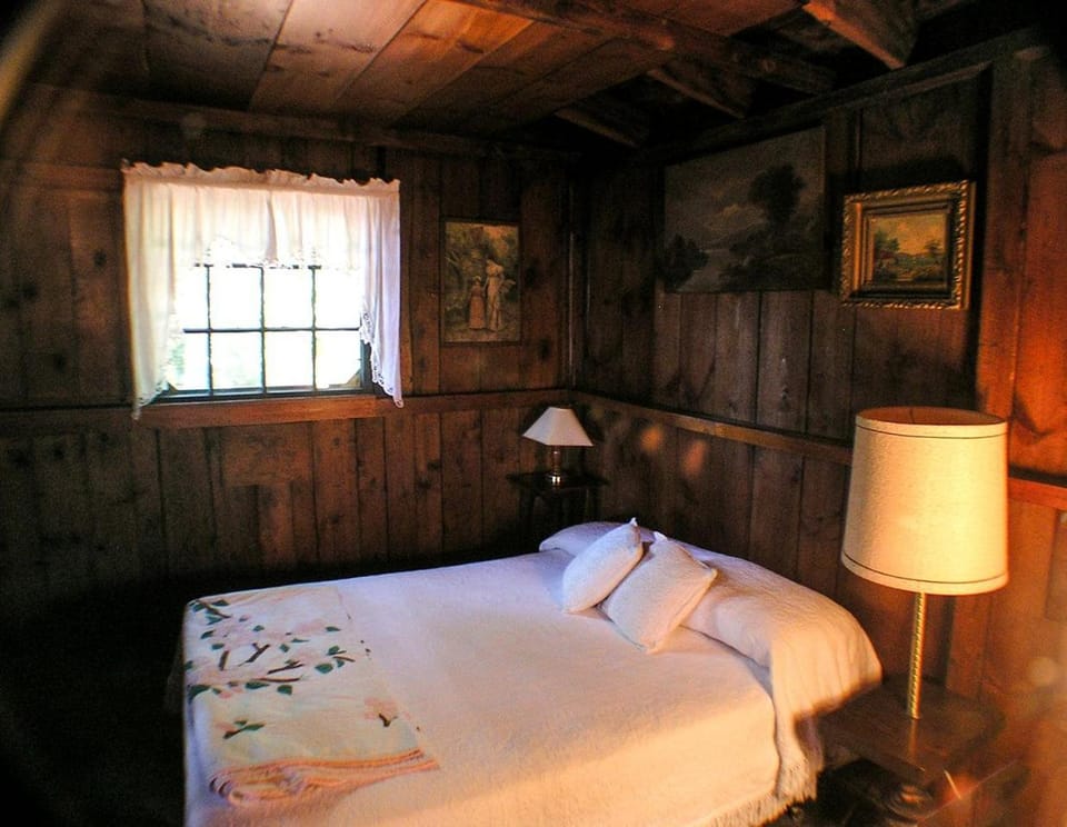 Rustic Lakefront Cabin Rental with Dock on Bauneg Beg Lake near Portland, Maine Cabin in Sanford