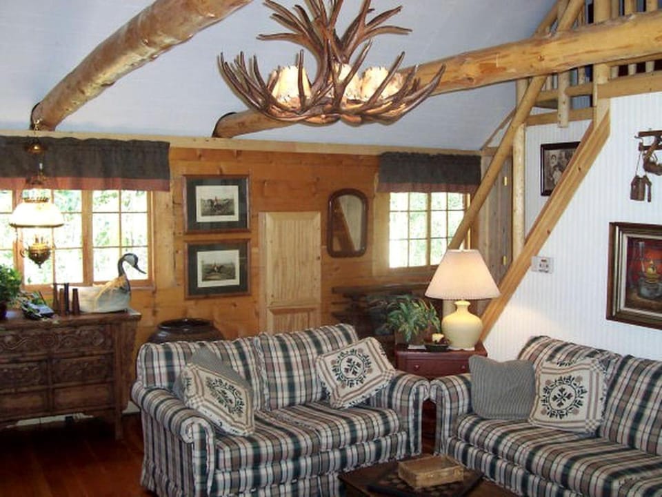 Forested Log Cabin Rental in Mountain Town for Weekend Trip from Denver Cabin in Allenspark