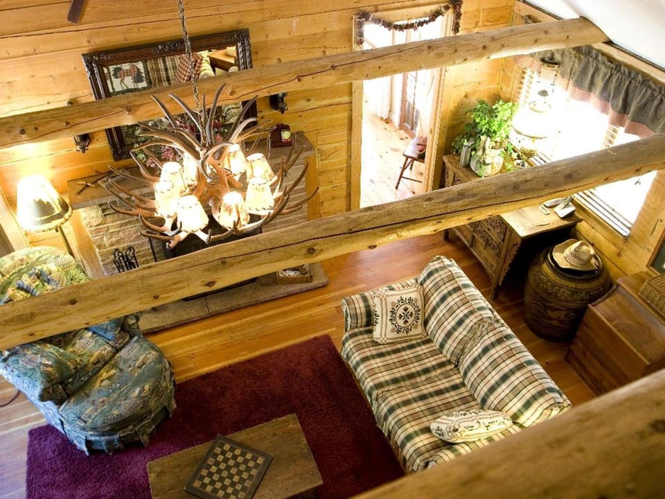 Forested Log Cabin Rental in Mountain Town for Weekend Trip from Denver Cabin in Allenspark