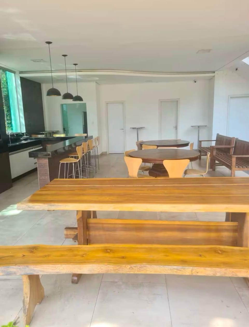 Living room, Dining area
