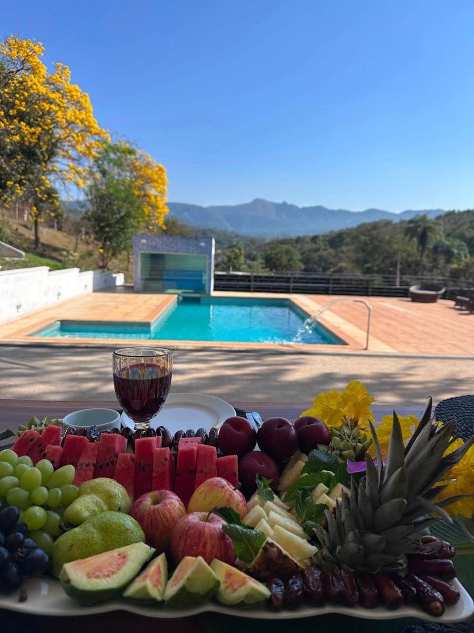Mountain view, Swimming pool