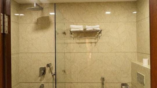 Shower, Bathroom, towels