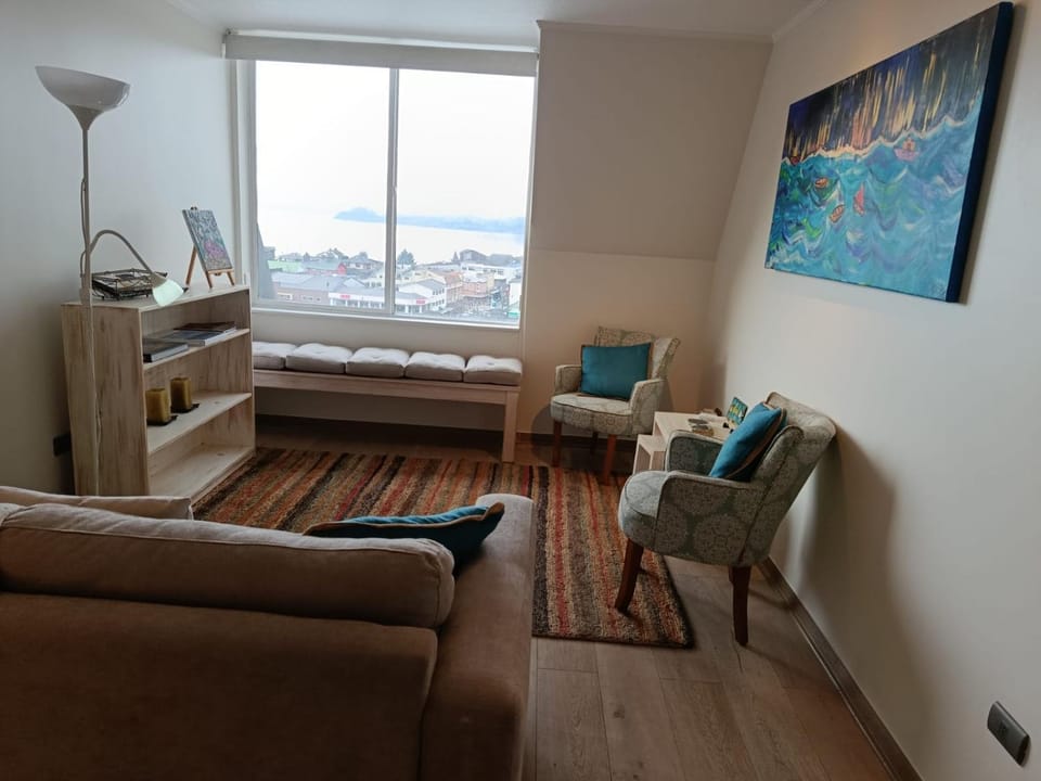 HOM I 1D1B CalefacciOn Estacionamiento Wifi Apartment in Puerto Varas
