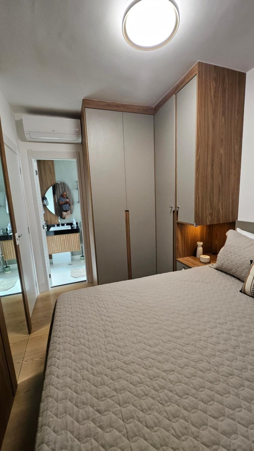 Bed, Photo of the whole room, Bedroom, wardrobe