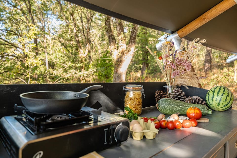 Kitchen or kitchenette, Food